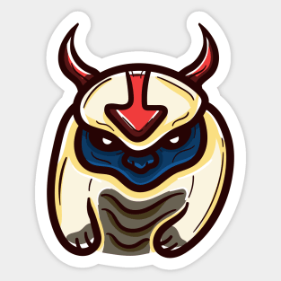 Angry Appa Avatar The Last Airbender Sticker